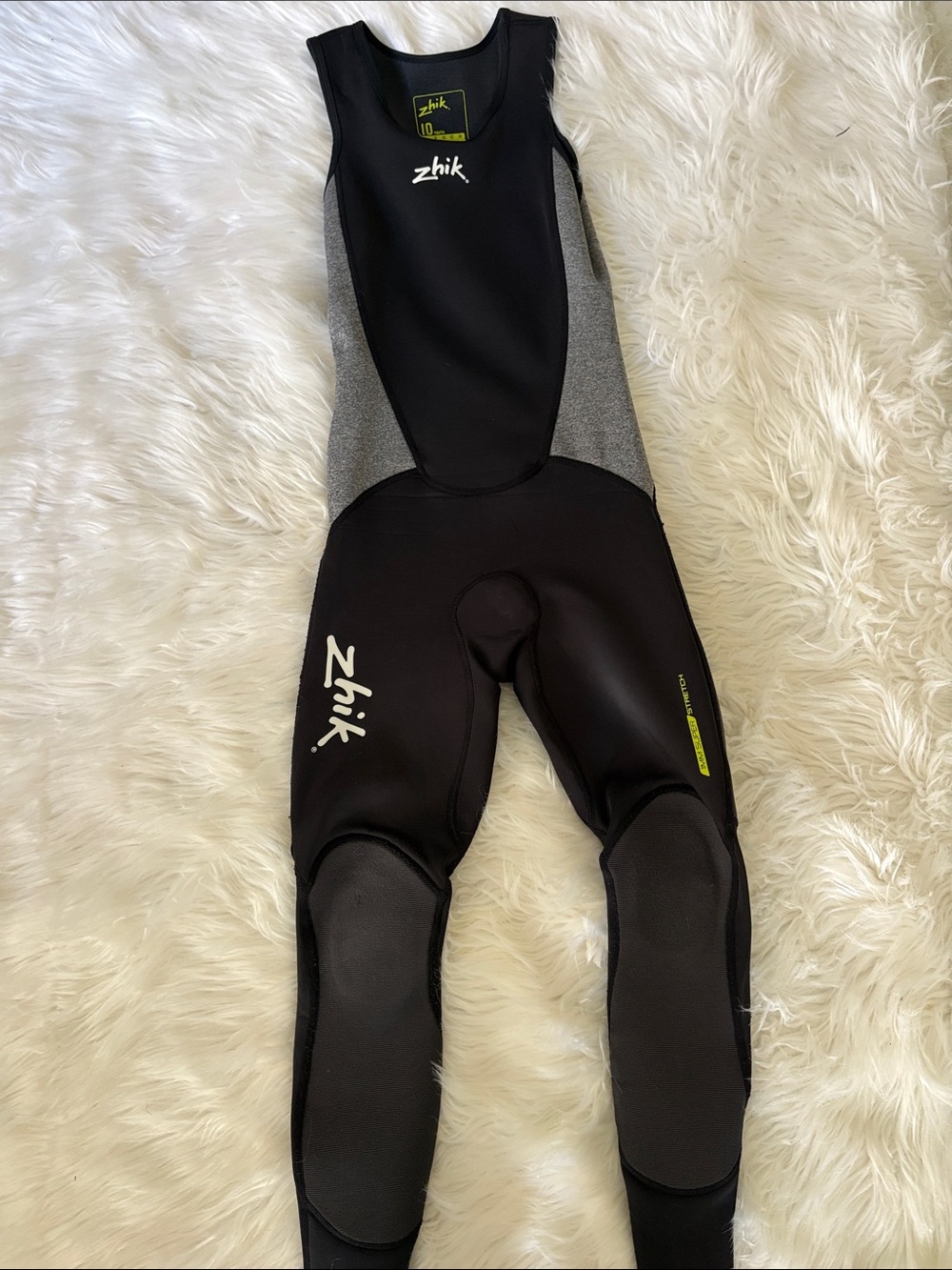 Zhik Neoprene Sailing Wetsuit - Black with Gray Panels